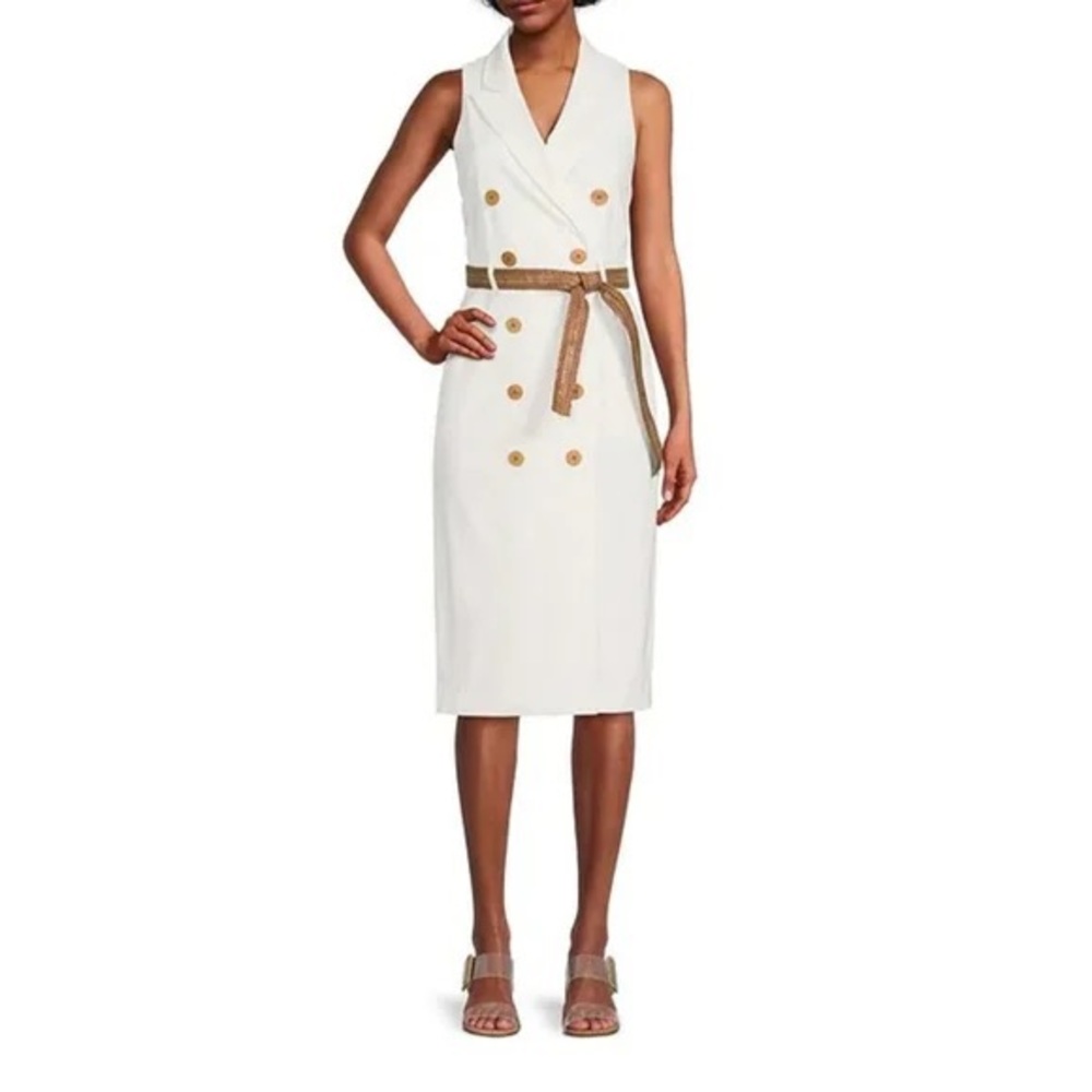 Alex Marie Double Breasted Suit Dress